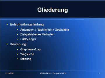 Gliederung